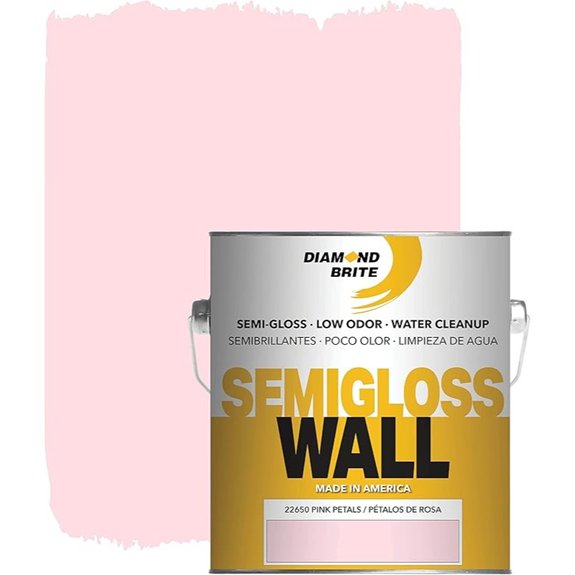 pink petals paint gallon