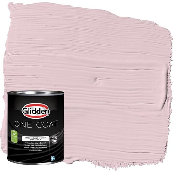 pink rose cloud paint