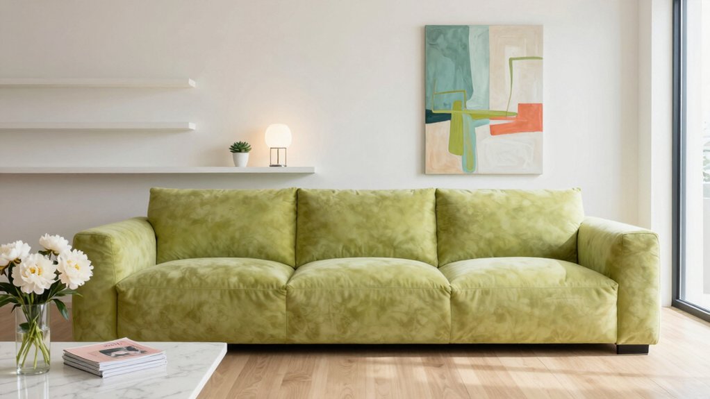 pistachio green interior palette