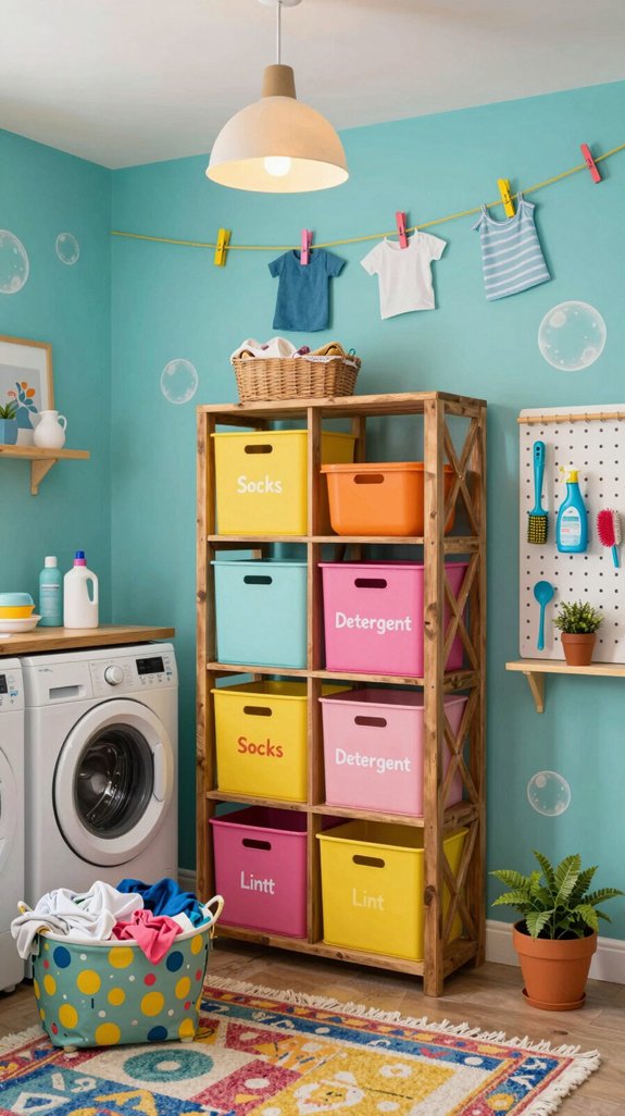 17 Funky Laundry Room Ideas With Bold Personality 8 playful and stylish storage solutions