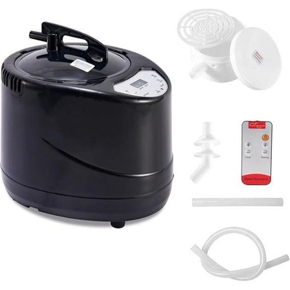 10 Best Compact Saunas That Turn Any Space Into a Relaxation Oasis 1 portable 1200w sauna steamer