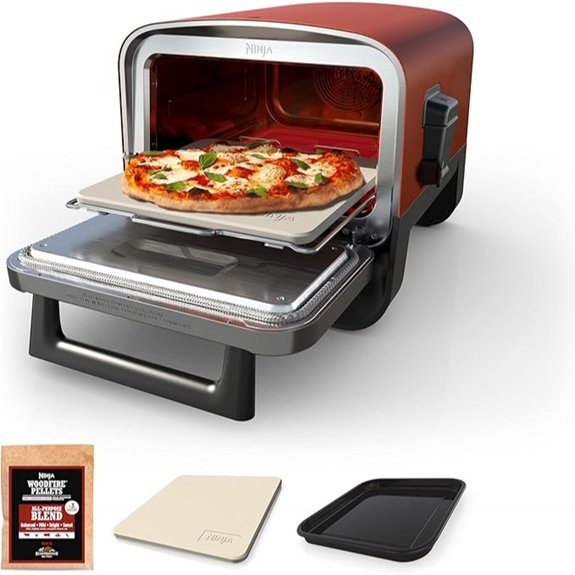 portable 8 in 1 pizza oven