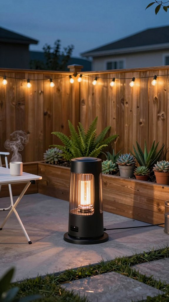portable electric patio heater