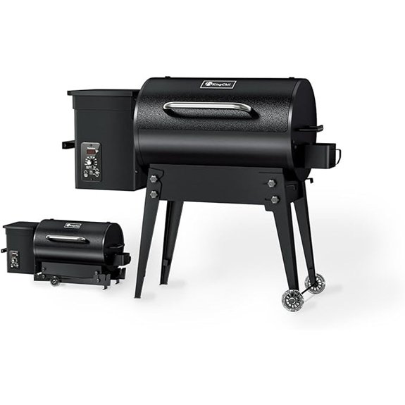 portable electric pellet grill