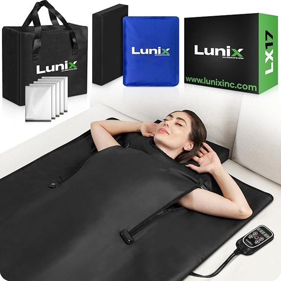 portable infrared sauna blanket