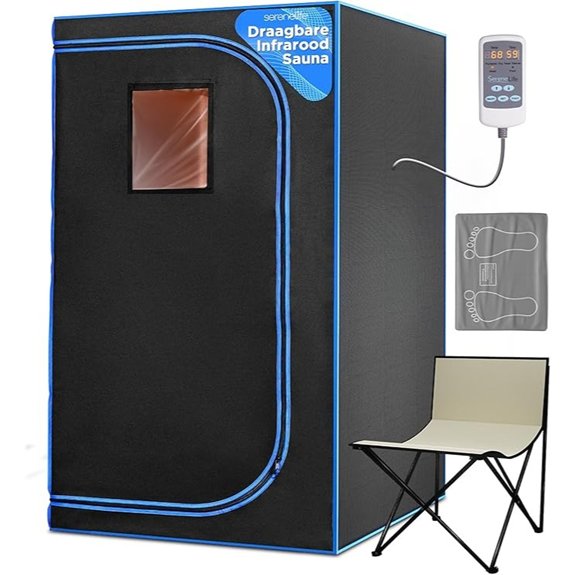 portable infrared sauna tent