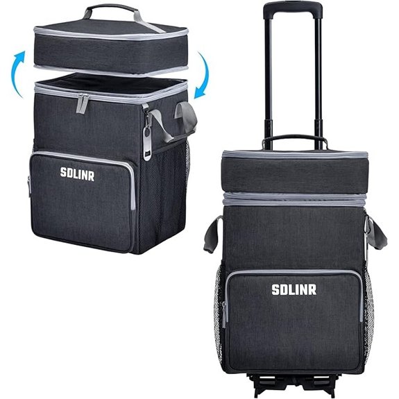 7 Rolling Coolers That Keep Your Drinks Ice‑Cold All Day 6 portable rolling cooler bag