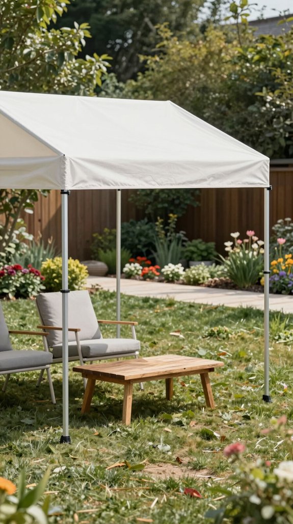 portable rotating solar canopy