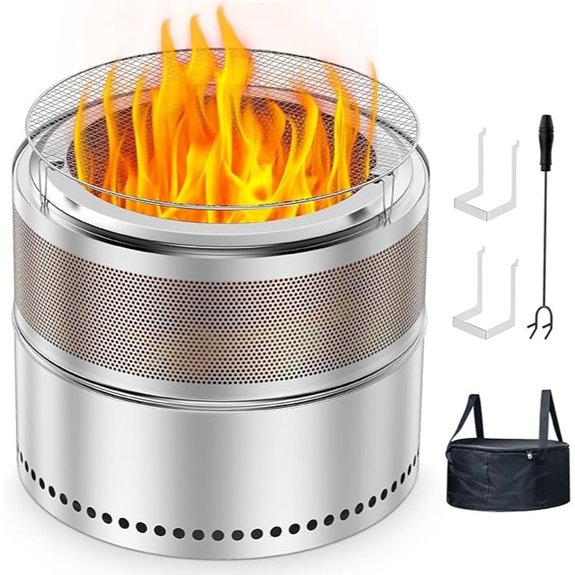 10 Best Smokeless Fire Pits That Light Up Any Backyard Night 6 portable smokeless fire pit