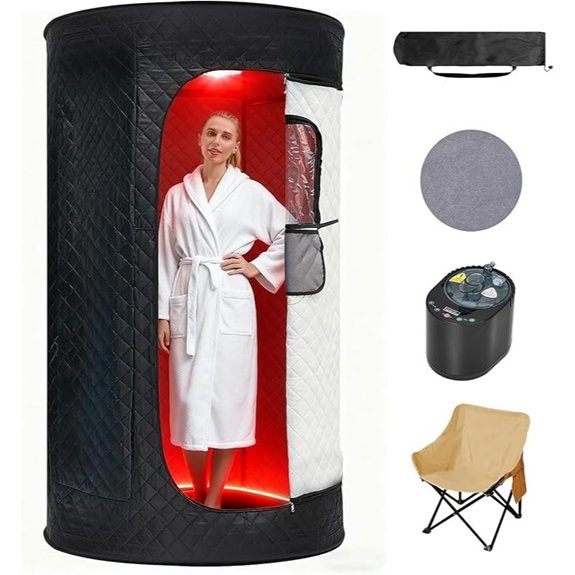 portable steam sauna box