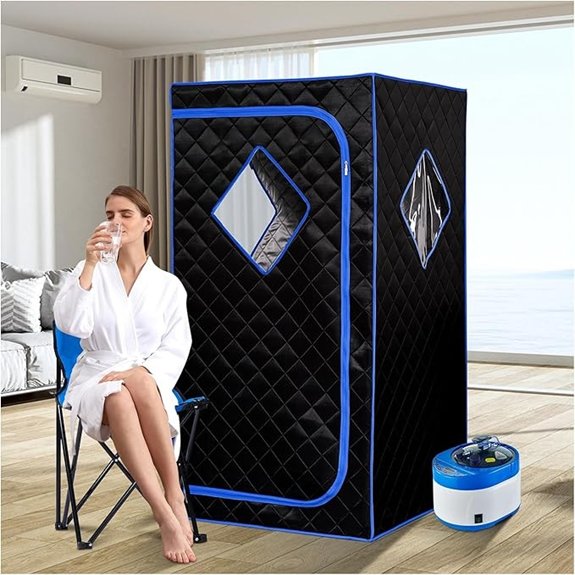 portable steam sauna tent
