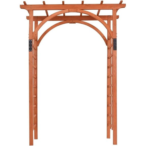 premium cedar garden pergola