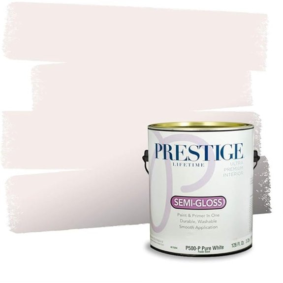 prestige semi gloss pink paint