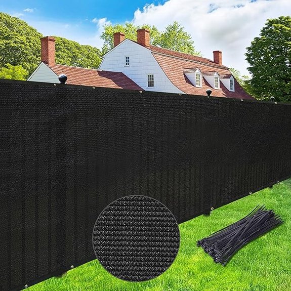privacy screen size six