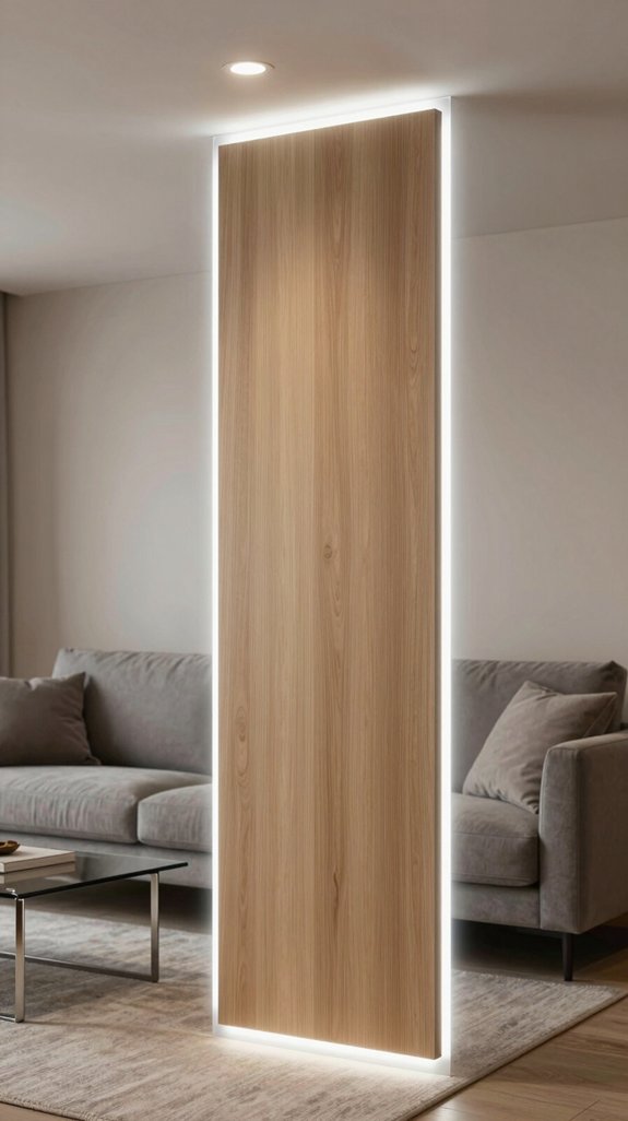13 CNC Partition Design Ideas for Living Rooms 10 programmable led partition design