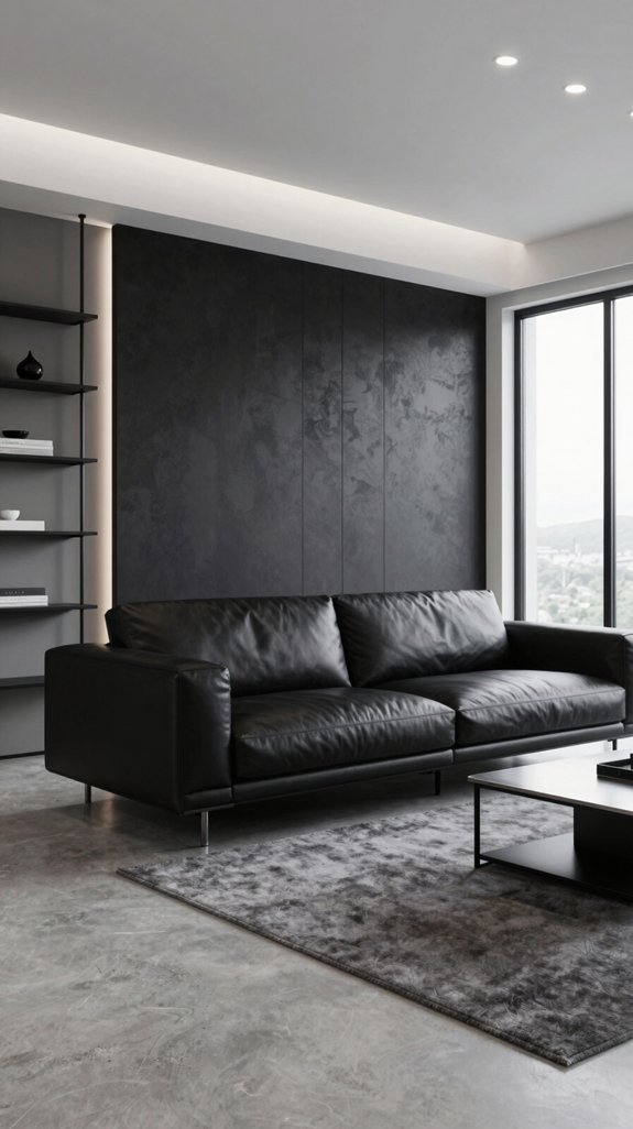 Black and Grey Interior Color Pairings That Feel Modern and Balanced 3 proportion texture lighting balance