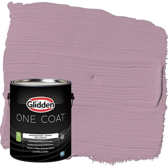 purple ashberry one coat flat
