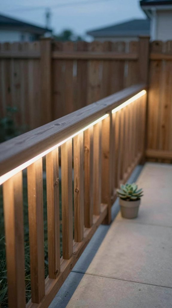 railing led ambient lighting