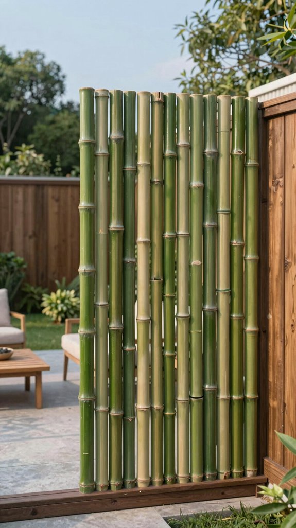rapid lush bamboo privacy