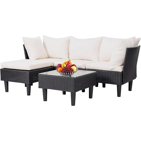 10 Best Outdoor Sectional Sofas for Ultimate Backyard Comfort 9 rattan patio furniture set