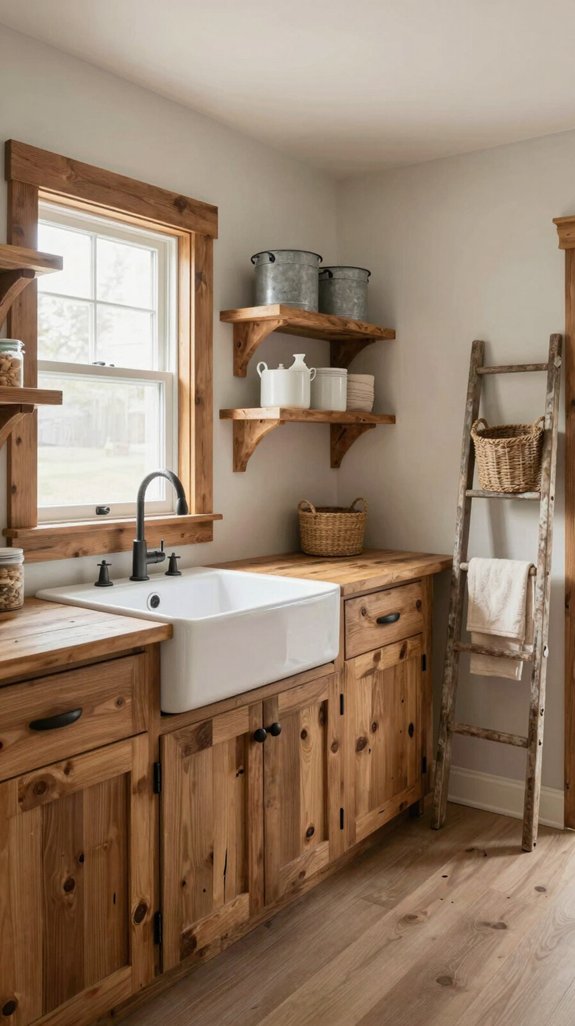 reclaimed wood rustic charm