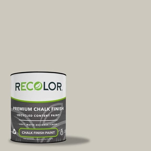 recycled matte latex paint