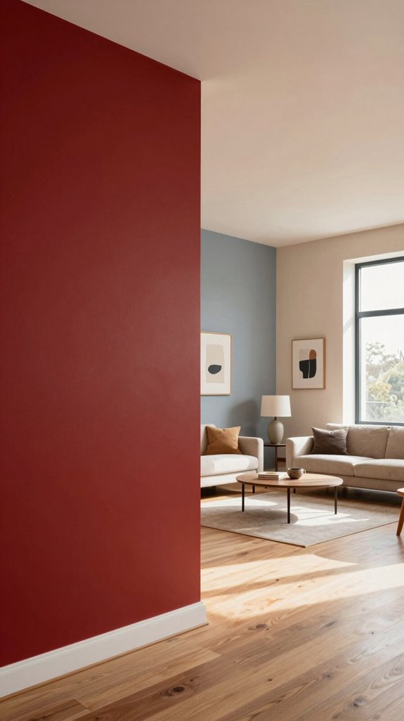 Wall Colors That Pair Well With Red Walls 2 red walls need complementary hues