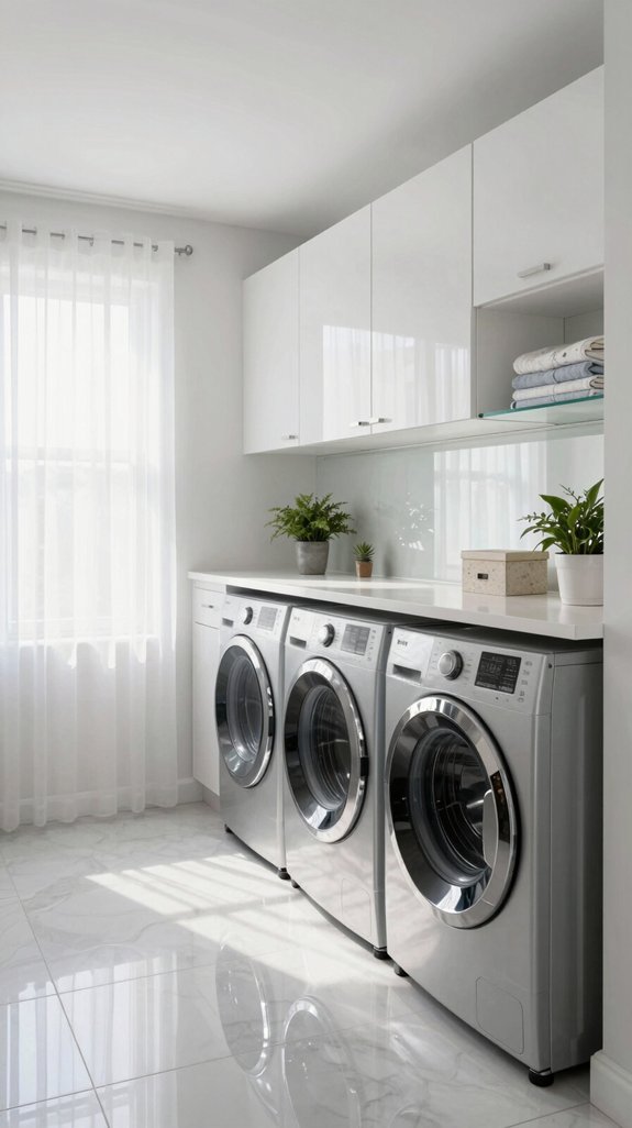 reflective materials brighten spaces