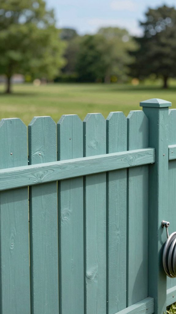 refresh fence with low voc acrylic