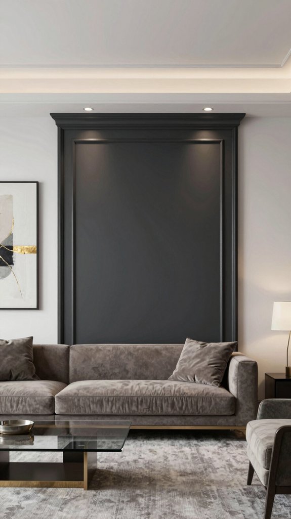 regal charcoal crown molding