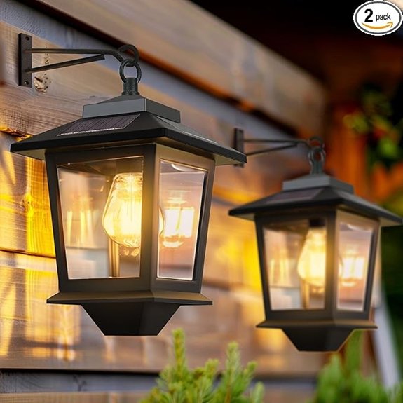 replaceable solar wall lanterns