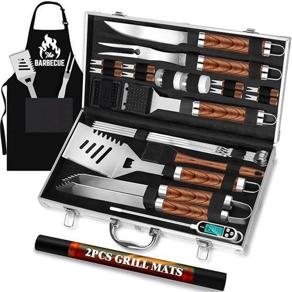 romanticist 26 piece grill set