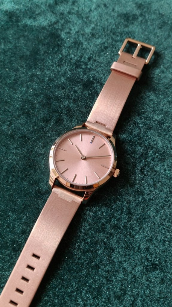rose gold emerald elegance