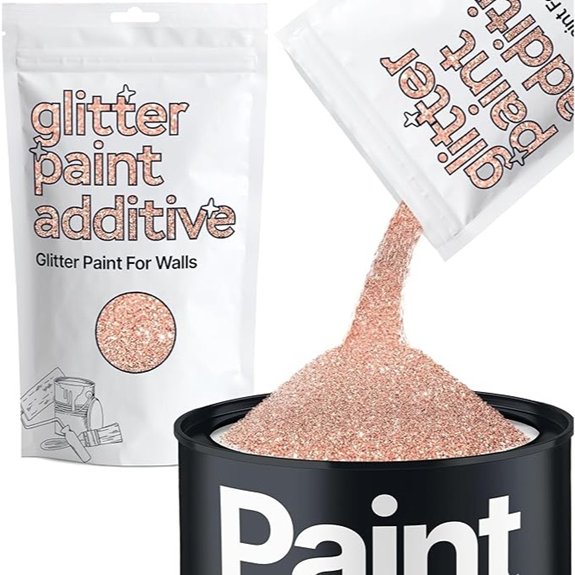 rose gold wall paint