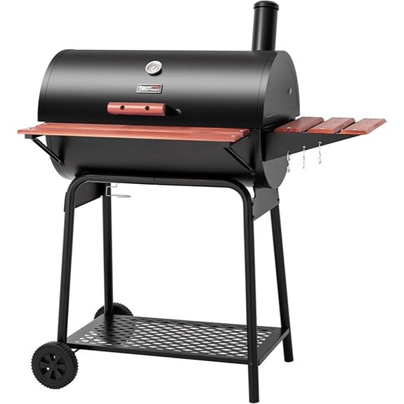 7 Charcoal Grills That'll Ignite Your Backyard BBQ Dreams 2 royal gourmet 30 barrel charcoal grill