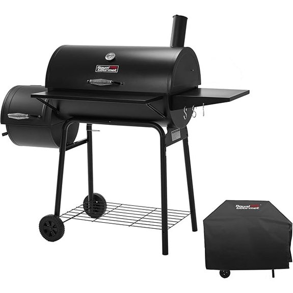 7 Charcoal Grills That'll Ignite Your Backyard BBQ Dreams 4 royal gourmet charcoal smoker