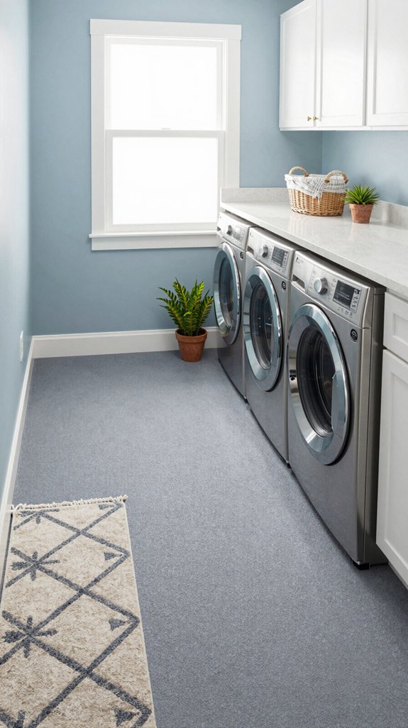 rubber flooring for laundry