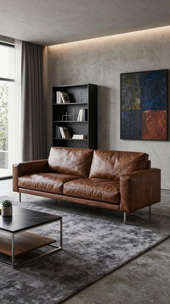 18 Masculine Interior Design Ideas for Living Rooms 2 rugged elegance in design