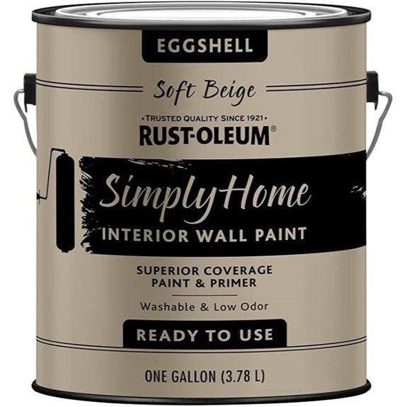 rust oleum eggshell wall paint