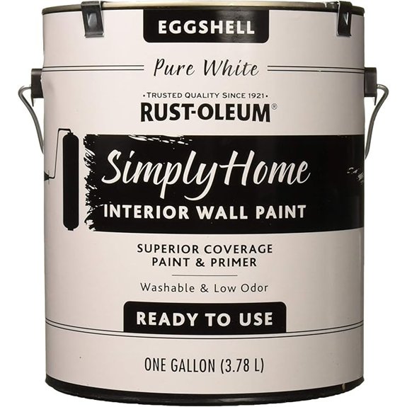 7 Must-Have Wipeable Interior Wall Paints for Spotless Living 1 rust oleum eggshell white