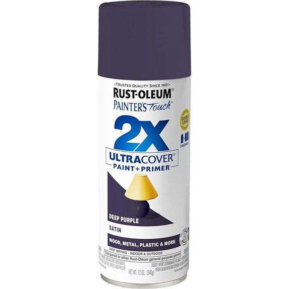 rust oleum ultra cover paint satin deeppurple