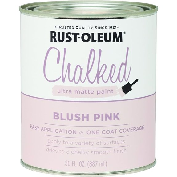 rust oleum ultra matte pink
