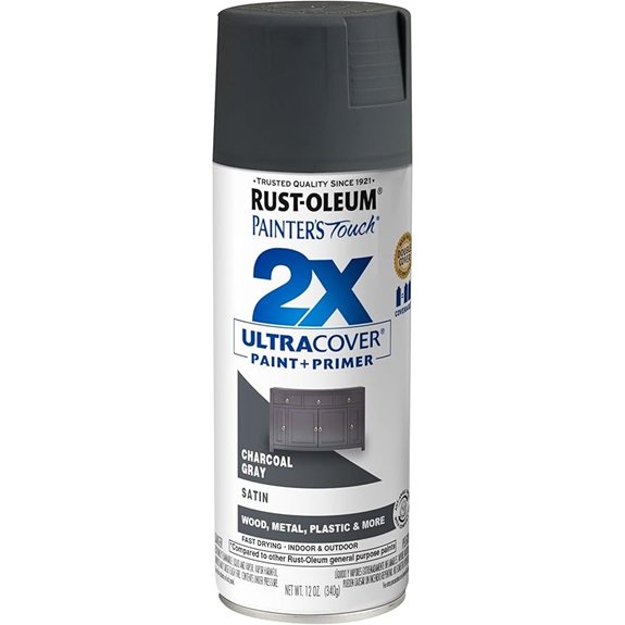 rust oleum ultra satin charcoal