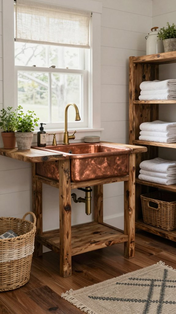 16 Laundry Room With Utility Sink Ideas 5 rustic charm in laundry
