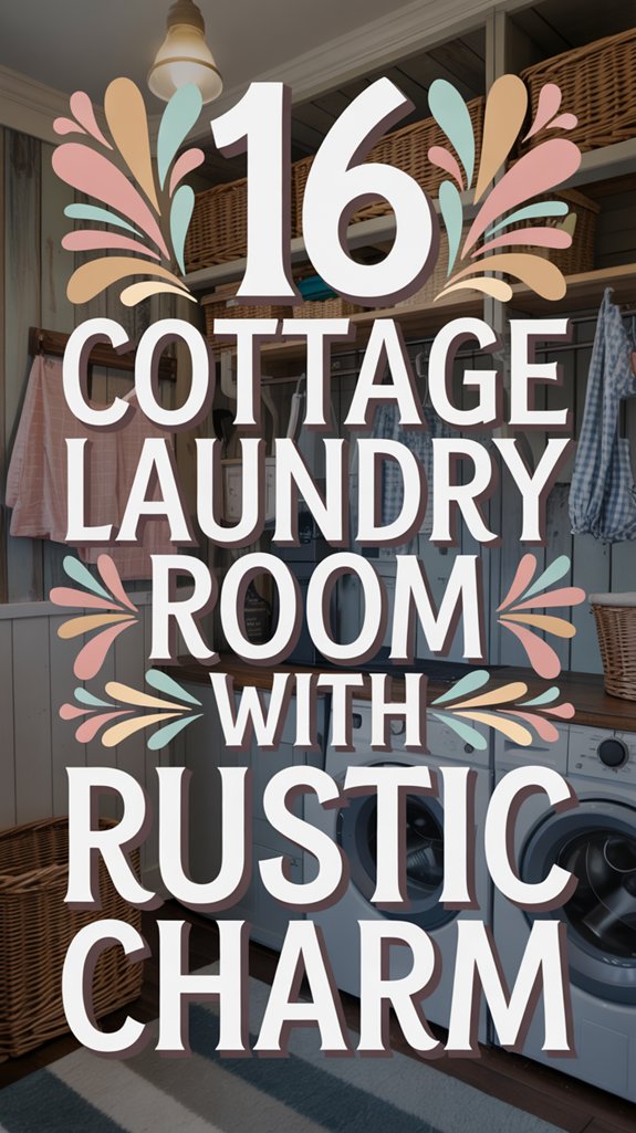 rustic cottage laundry designs