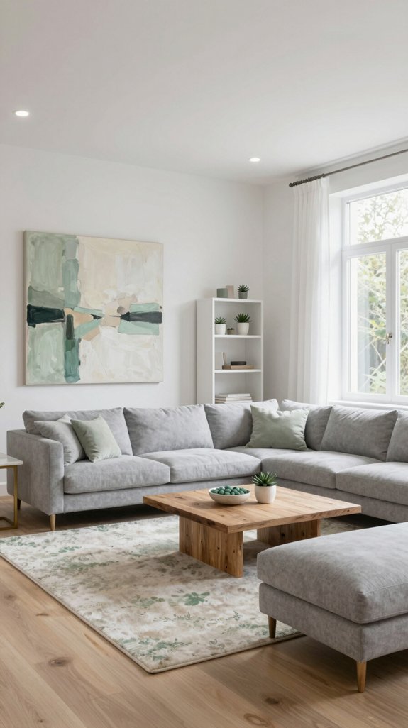 Colors That Pair Beautifully With White in Home Decor 10 sage green tranquil interiors