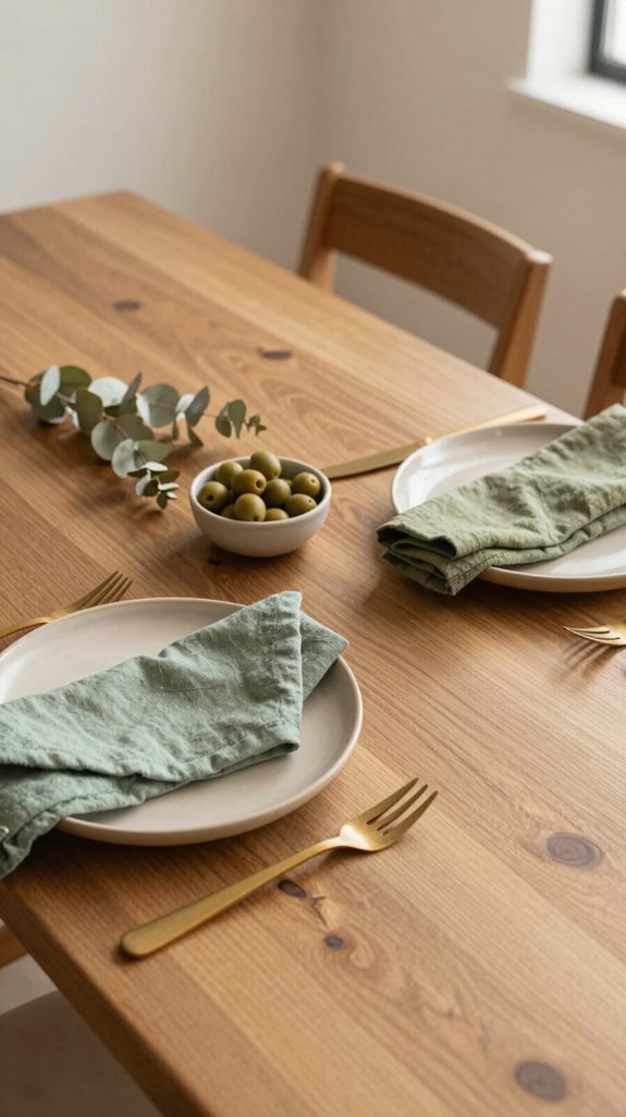 sage olive muted oak