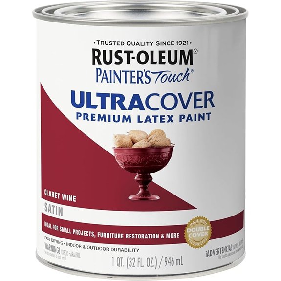 satin claret wine paint