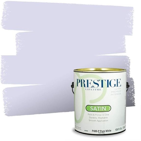 satin lilac blossom paint