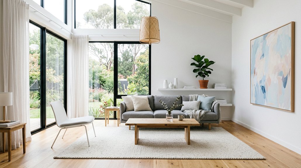scandinavian bright airy design